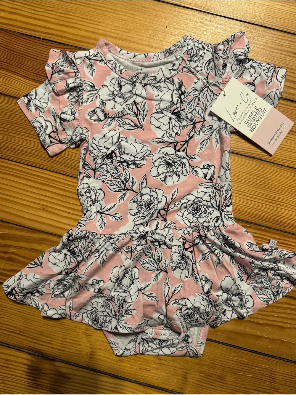 Bamboo Skirted Bodysuit